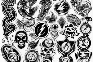 Flash tattoo design tattoo idea
