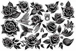 Flash tattoo design tattoo idea