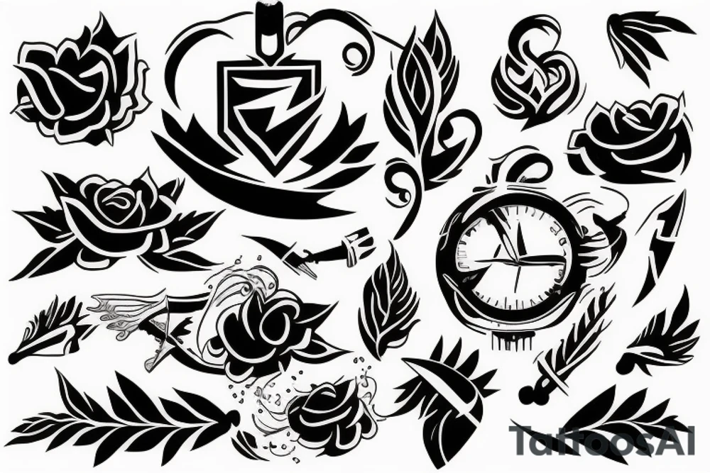 Flash tattoo design tattoo idea