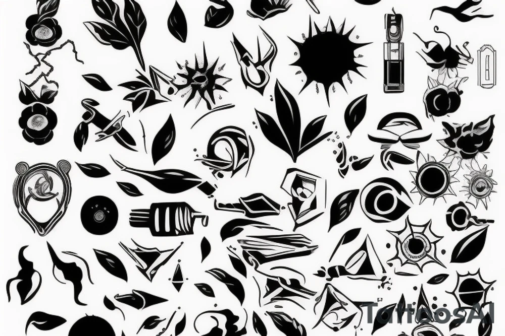 Flash tattoo design tattoo idea