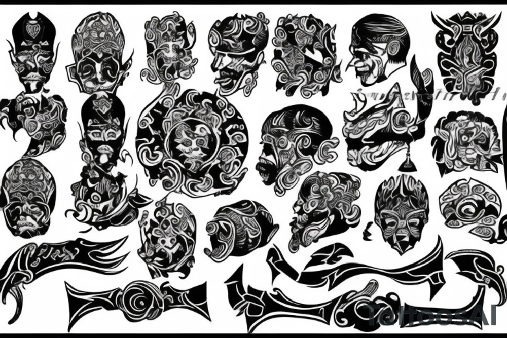 Cossack tattoo idea