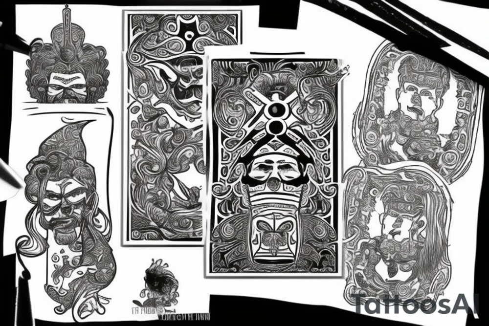 Cossack tattoo idea