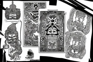Cossack tattoo idea