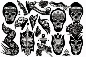 Cossack tattoo idea