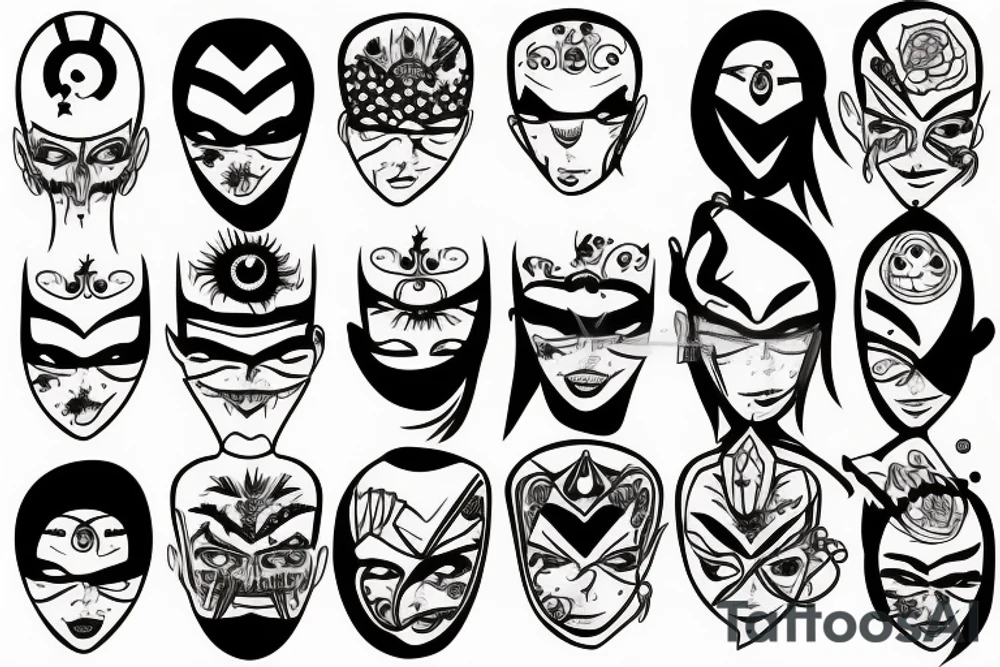 Evel vertical eye tattoo idea