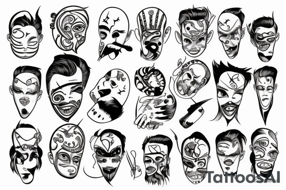 Evel vertical eye tattoo idea