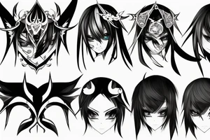 Elsword eye tattoo idea