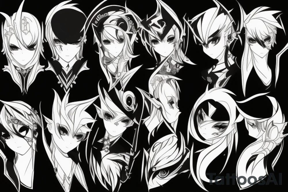 Elsword eye tattoo idea