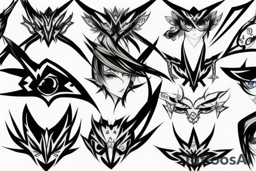 Elsword eye tattoo idea