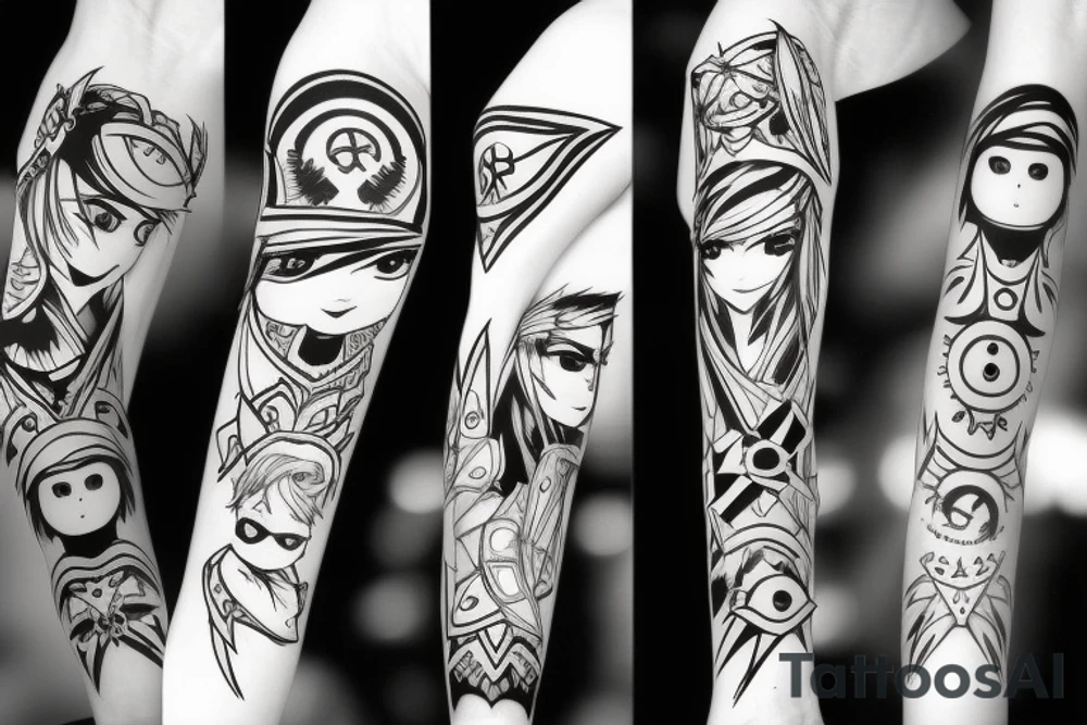 Elsword eye tattoo idea