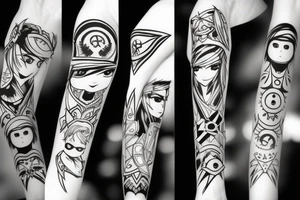 Elsword eye tattoo idea