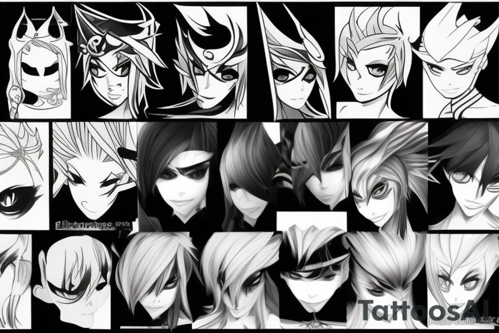 Elsword eye tattoo idea