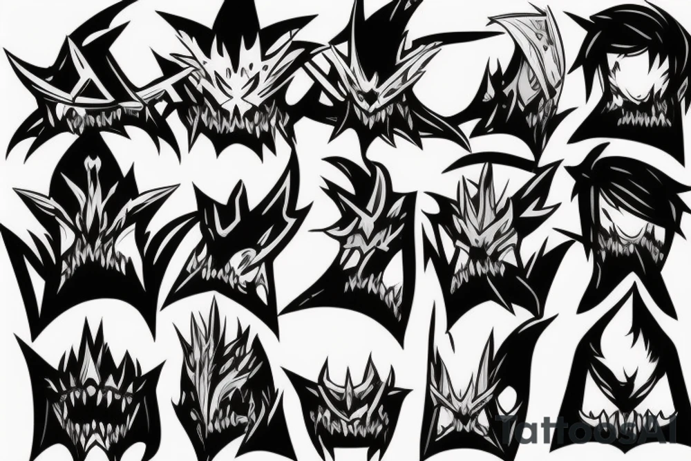 Elsword jaws tattoo idea