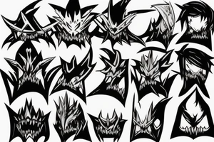 Elsword jaws tattoo idea