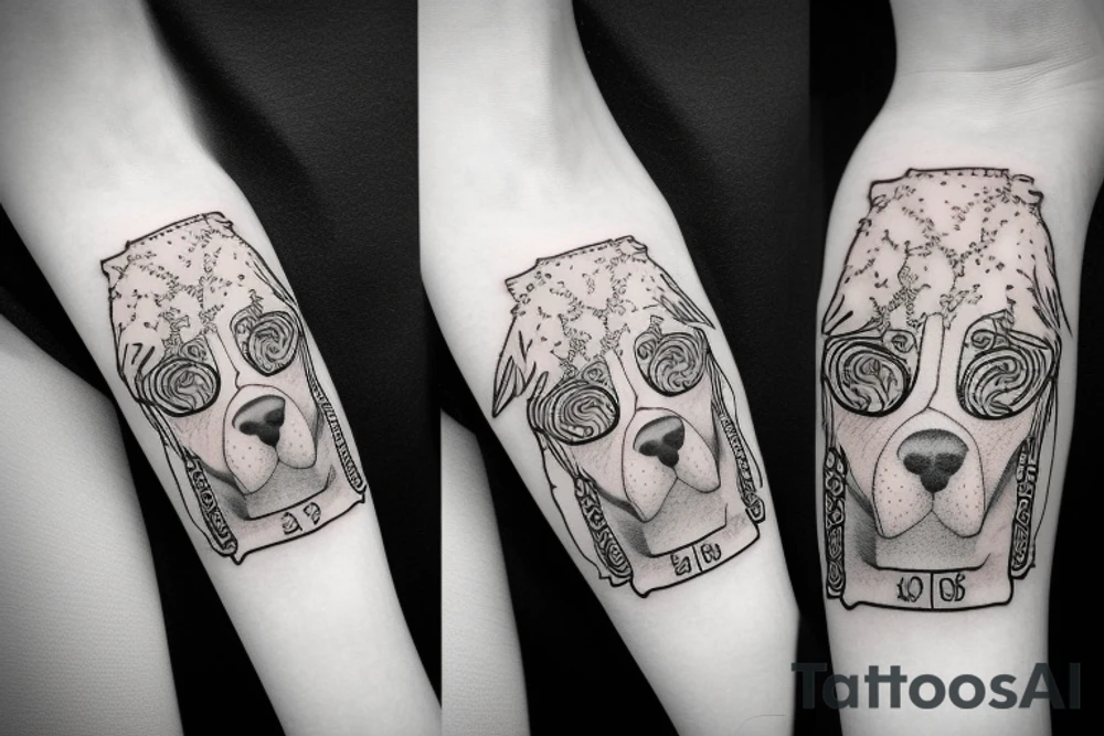 Dogtag mit Kette Noah David Luca Gabriel tattoo idea