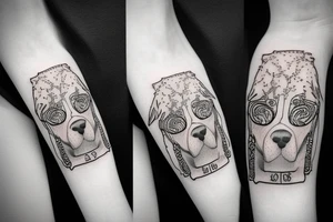 Dogtag mit Kette Noah David Luca Gabriel tattoo idea