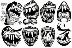 Jaws tattoo idea
