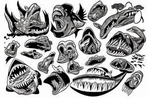 Jaws chronic tattoo idea