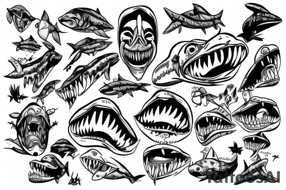 Jaws chronic tattoo idea