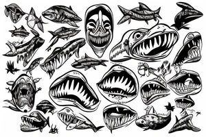 Jaws chronic tattoo idea