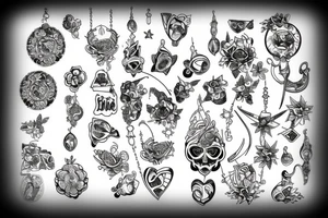 Kette mit Erkennungsmarken tattoo idea