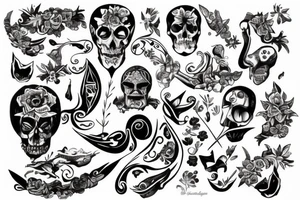 Erkennungsmarken tattoo idea
