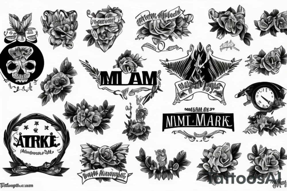 Names tattoo militärmarke tattoo idea
