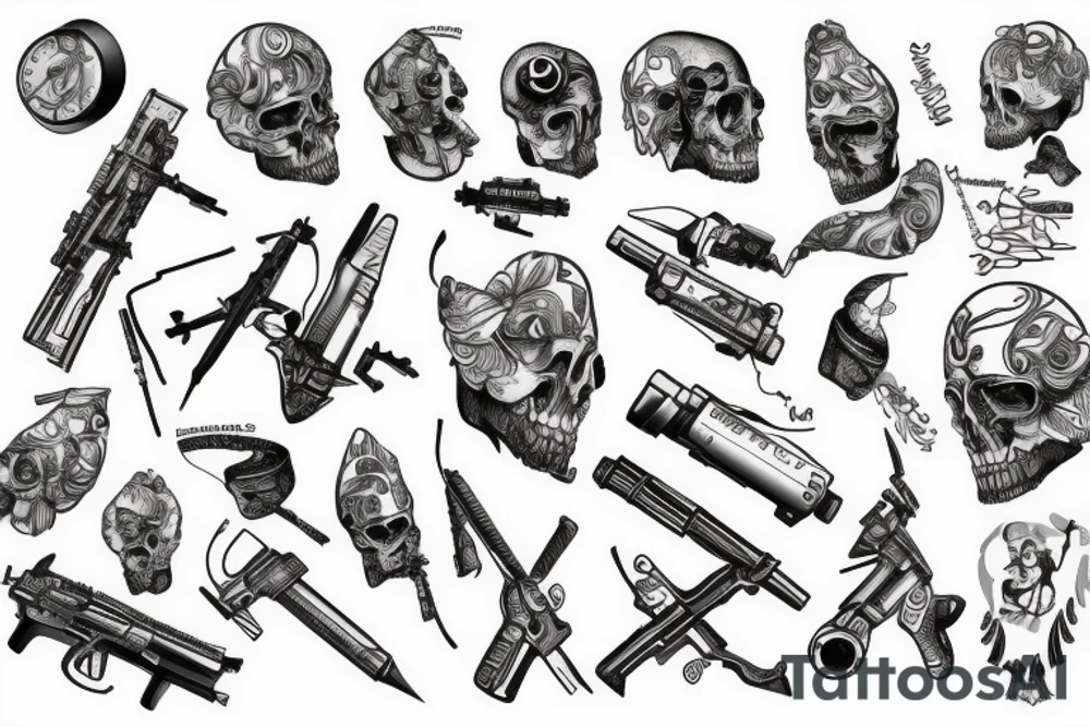 Militär Erkennungsmarke tattoo idea