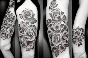 FAMILY TREE WITH NAMES 
ROSES 
CLOUDS tattoo idea