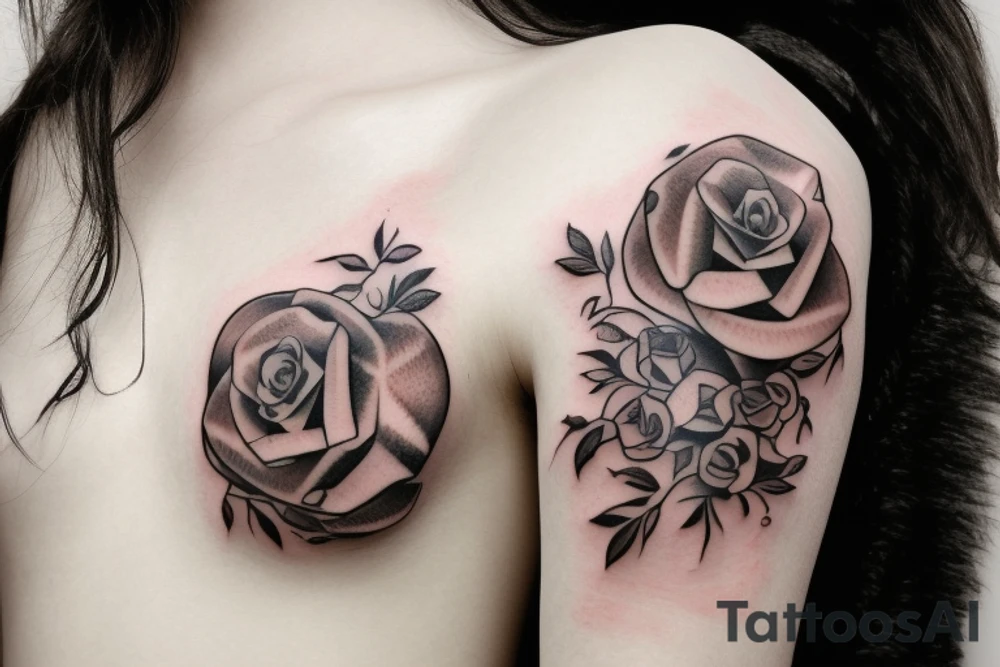 FAMILY TREE WITH NAMES 
ROSES 
CLOUDS tattoo idea