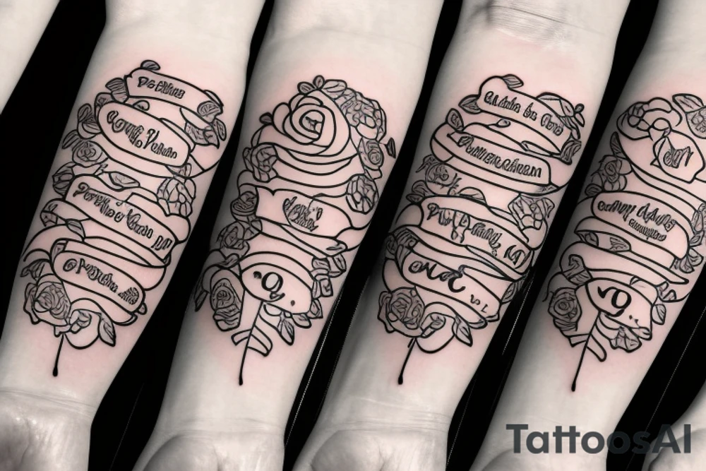 FAMILY TREE WITH NAMES 
ROSES 
CLOUDS tattoo idea