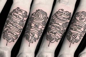 FAMILY TREE WITH NAMES 
ROSES 
CLOUDS tattoo idea
