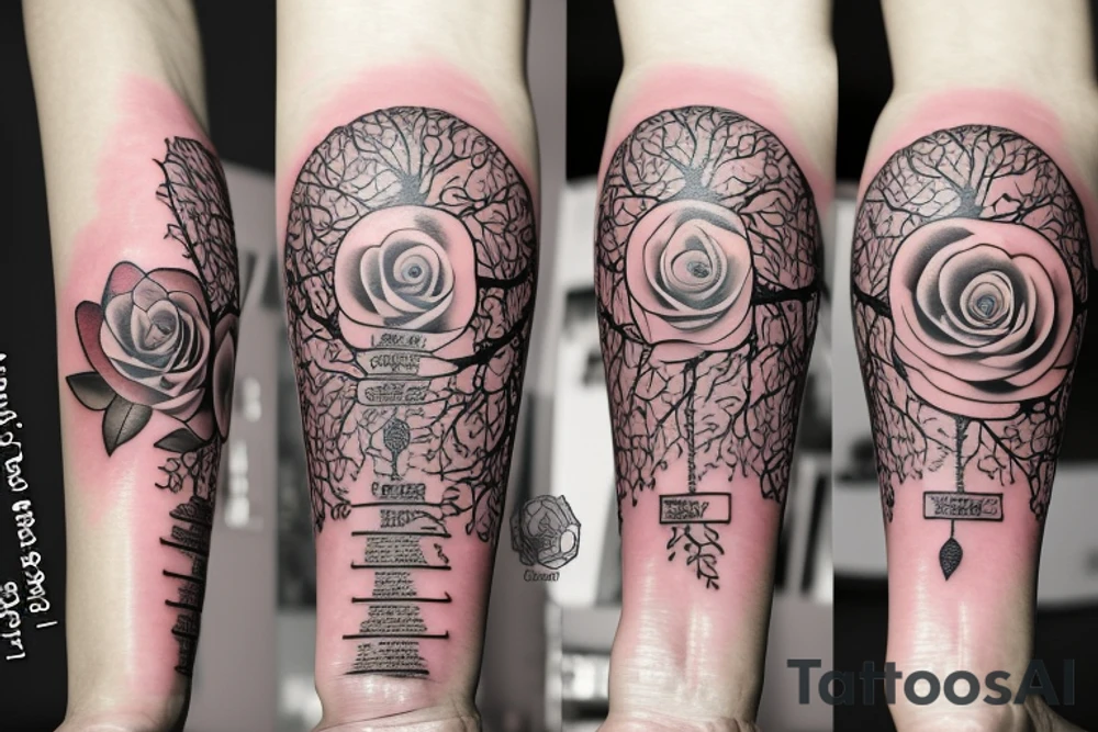 FAMILY TREE WITH NAMES 
ROSES 
CLOUDS tattoo idea