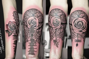 FAMILY TREE WITH NAMES 
ROSES 
CLOUDS tattoo idea