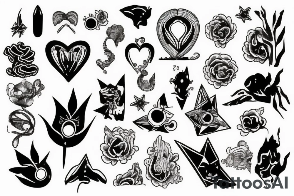 dopamine drawing tattoo idea