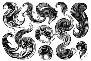 ocean wave tattoo idea