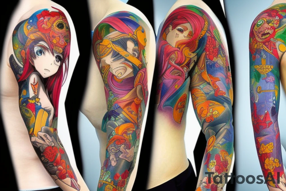 Anime tattoo idea
