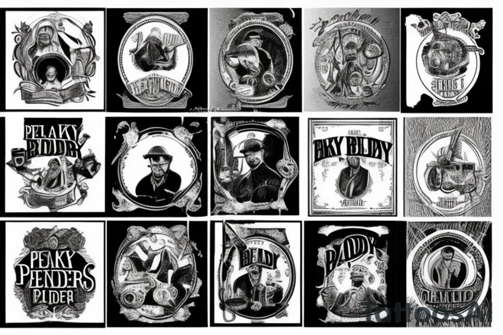 Peaky blinders tattoo idea