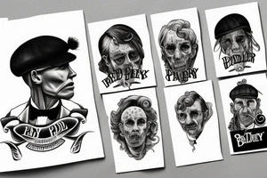 Peaky blinders tattoo idea