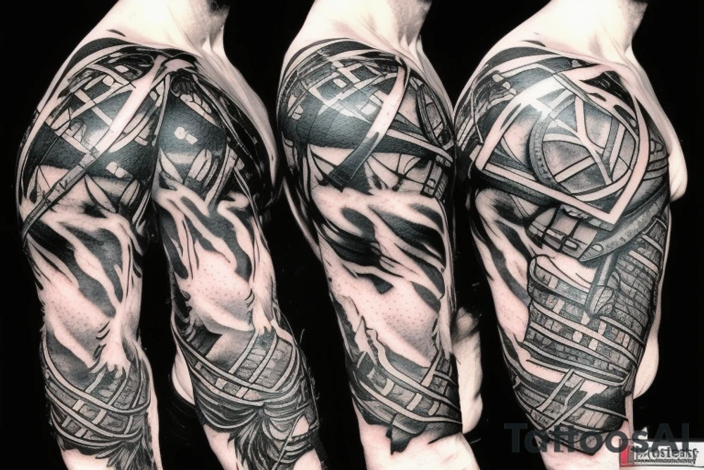 Kratos with his axe tattoo idea