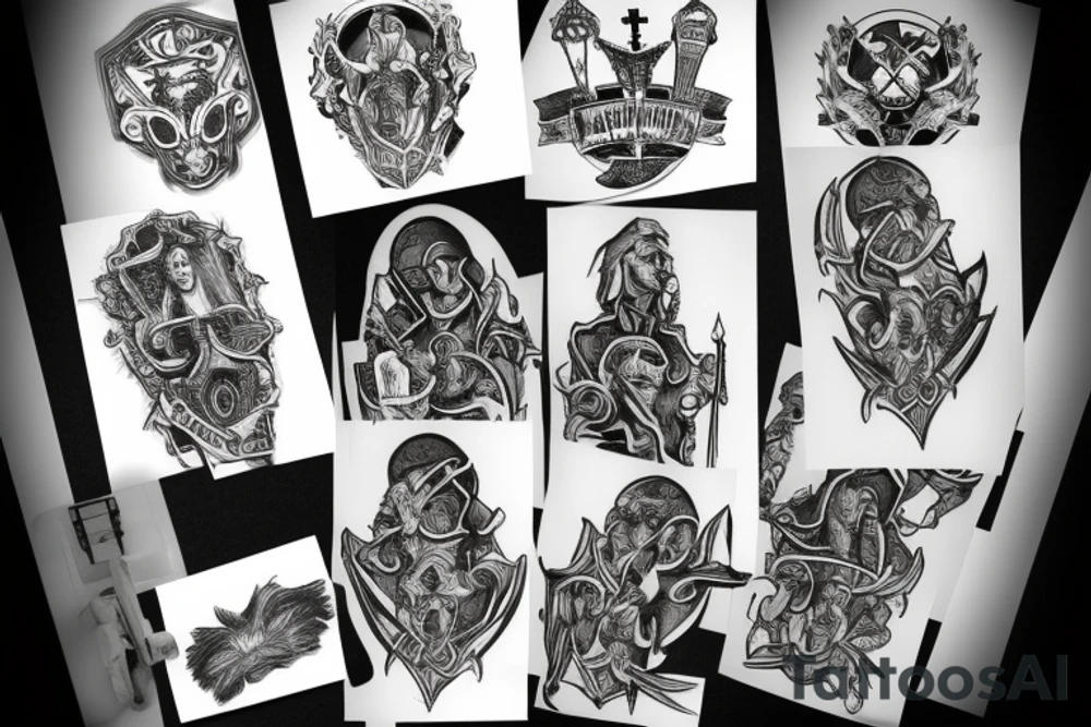 Crusader tattoo idea