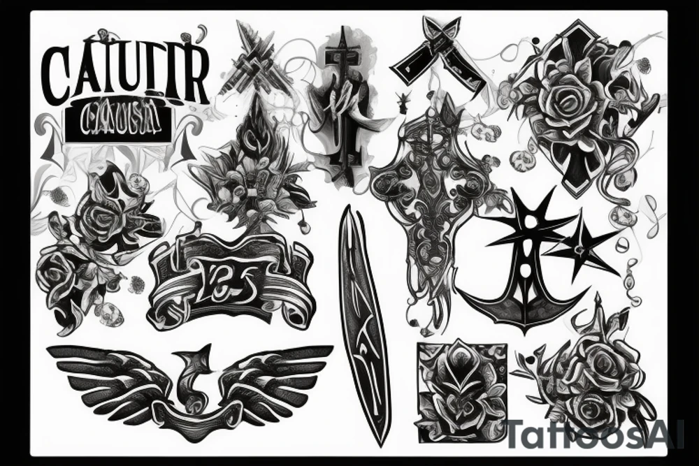 Crusader tattoo idea