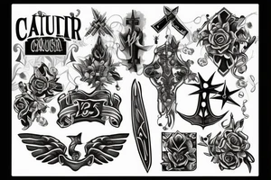 Crusader tattoo idea