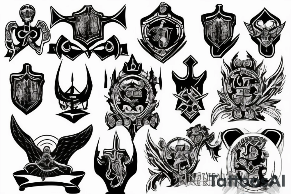 Crusader tattoo idea