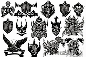 Crusader tattoo idea