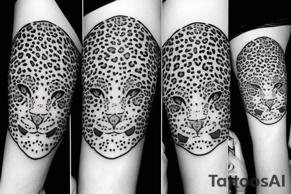Leopard tattoo idea