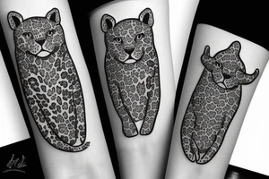 Leopard tattoo idea