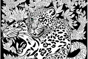 Leopard tattoo idea