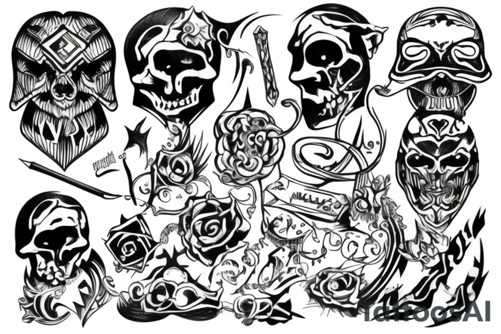 Wikinger tattoo idea