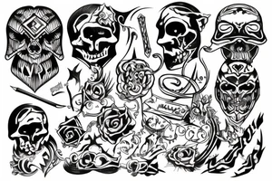 Wikinger tattoo idea